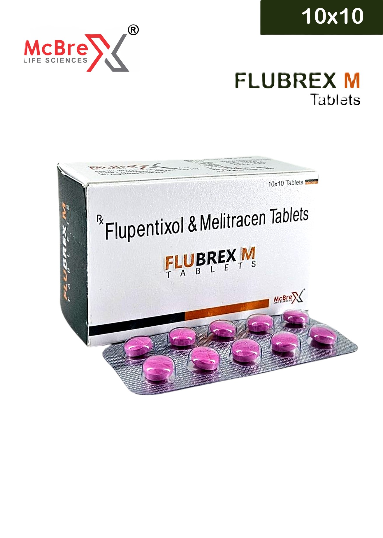 Flupentixol 0 5 Mg  Melitracen 10 Mg